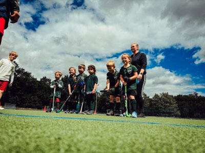 2024: Debut unserer ersten U6-Mannschaft in Münster.