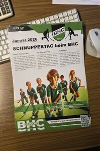 2025: Plakat zum Schnuppertag.