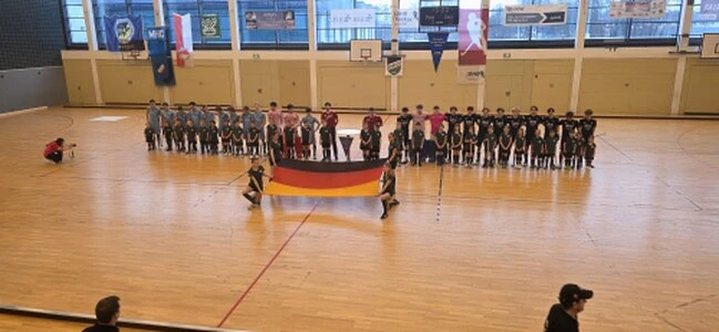 2026: Deutsche Meisterschaft mU18 - Spiel der Nationalhymne