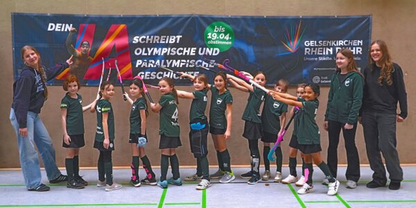 2026: Kampagne zur Gelsenkirchener Bewerbung zur Austragung der Olympischen Spielen.